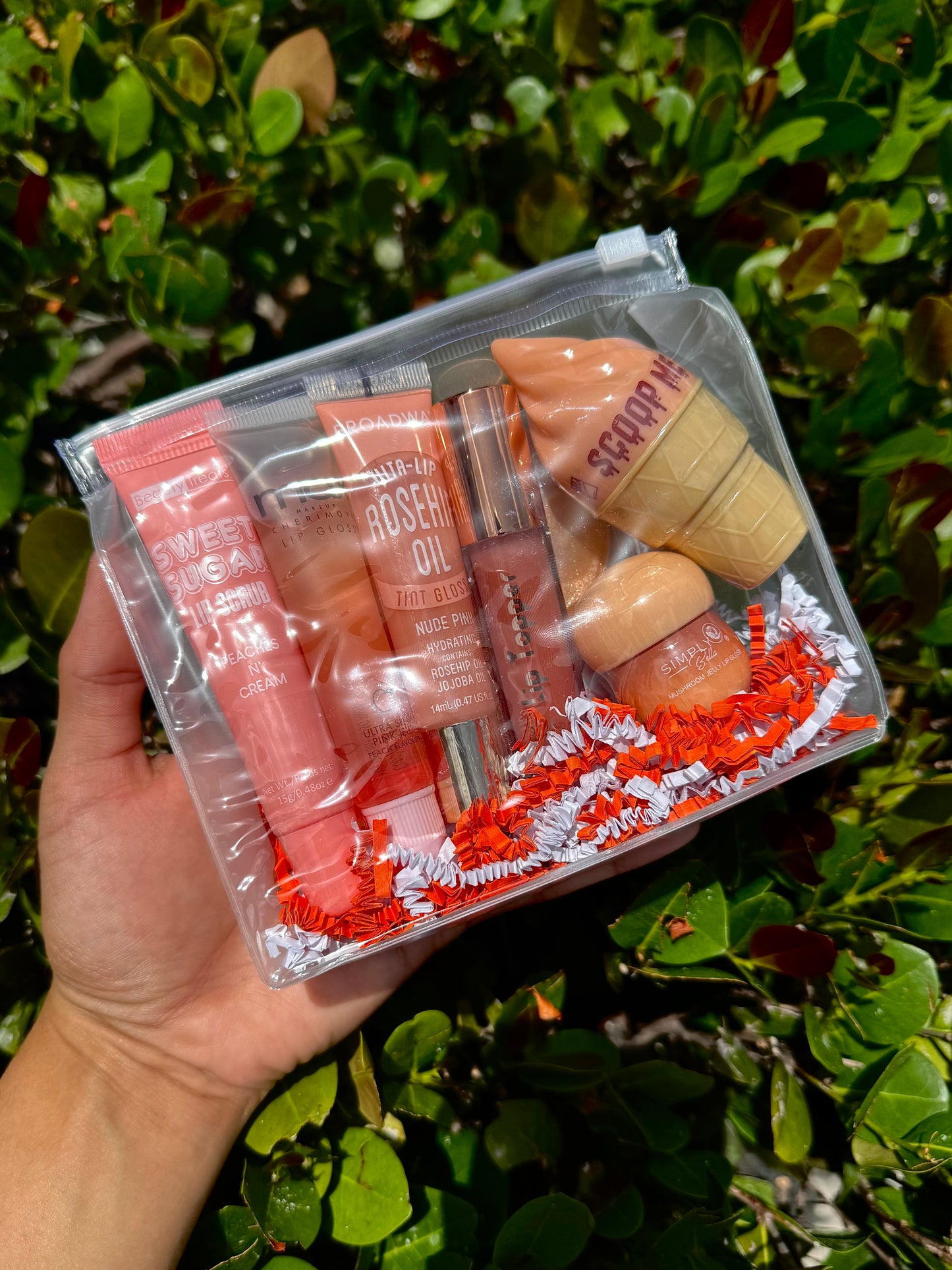 Chocolate 🍫 & Peach Bag