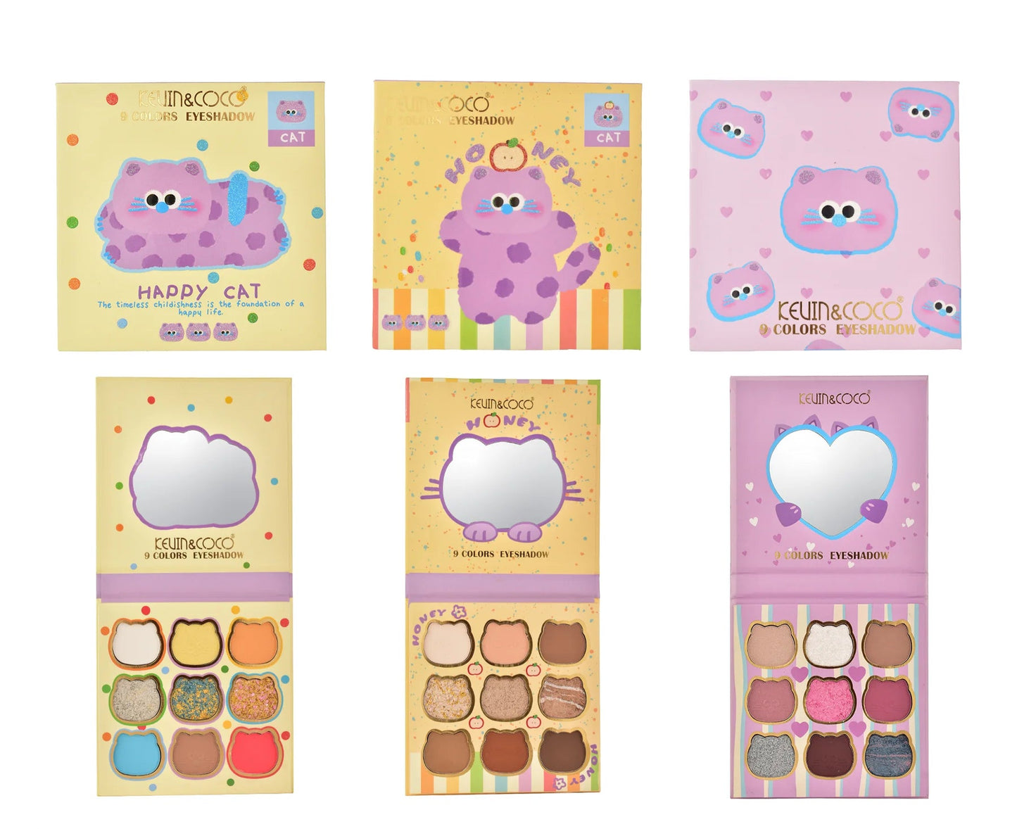 Kevin & Coco 'Cute Kitty' Eyeshadow Palette