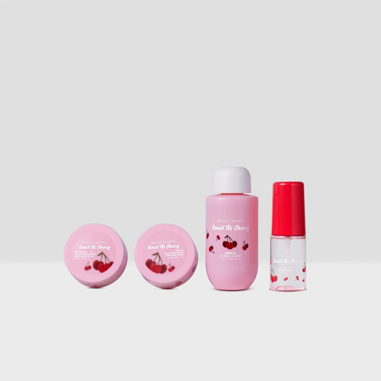 Beauty Creations Mini Body Care Set (Cherry 🍒)