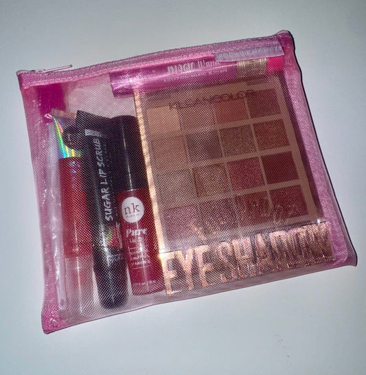 Pink Combo Lip/Eye Bag