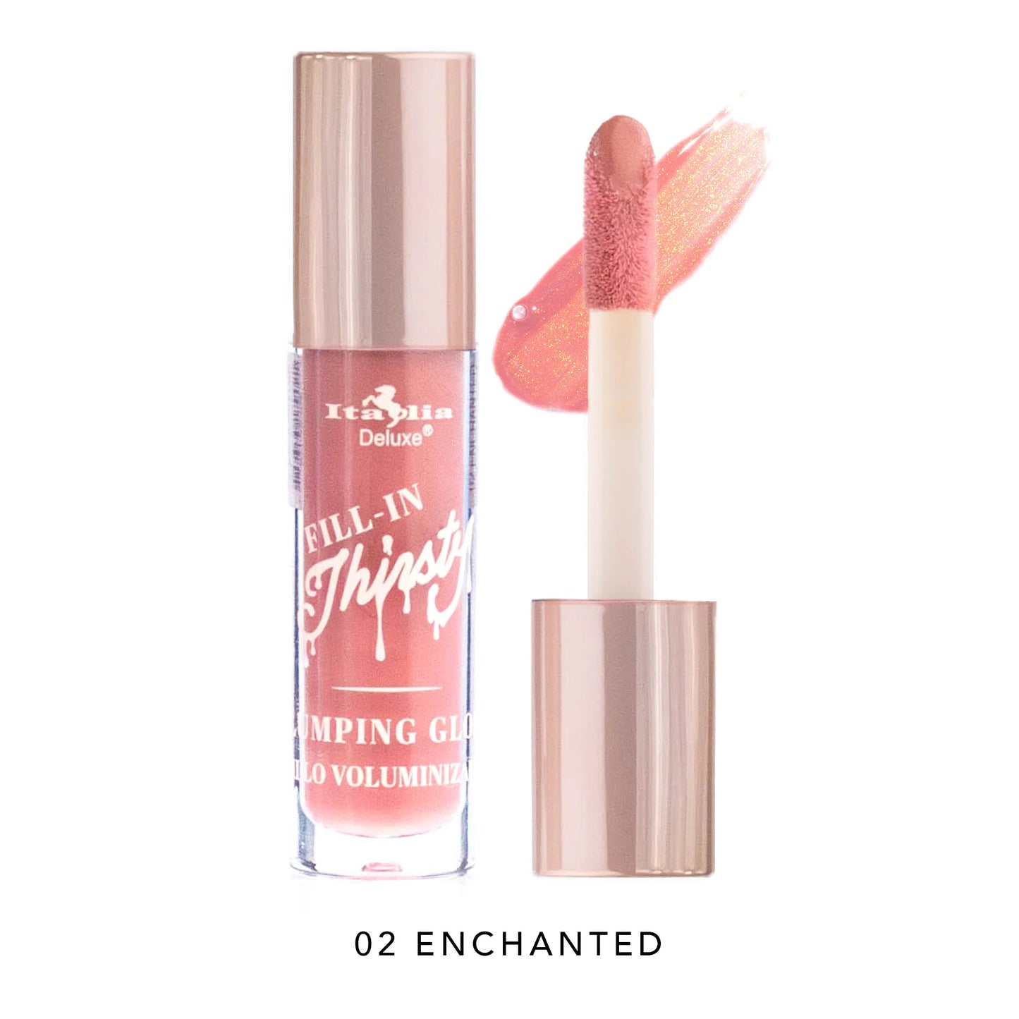 Italia Deluxe 'Fill-In Thirsty' Plumping LipGloss