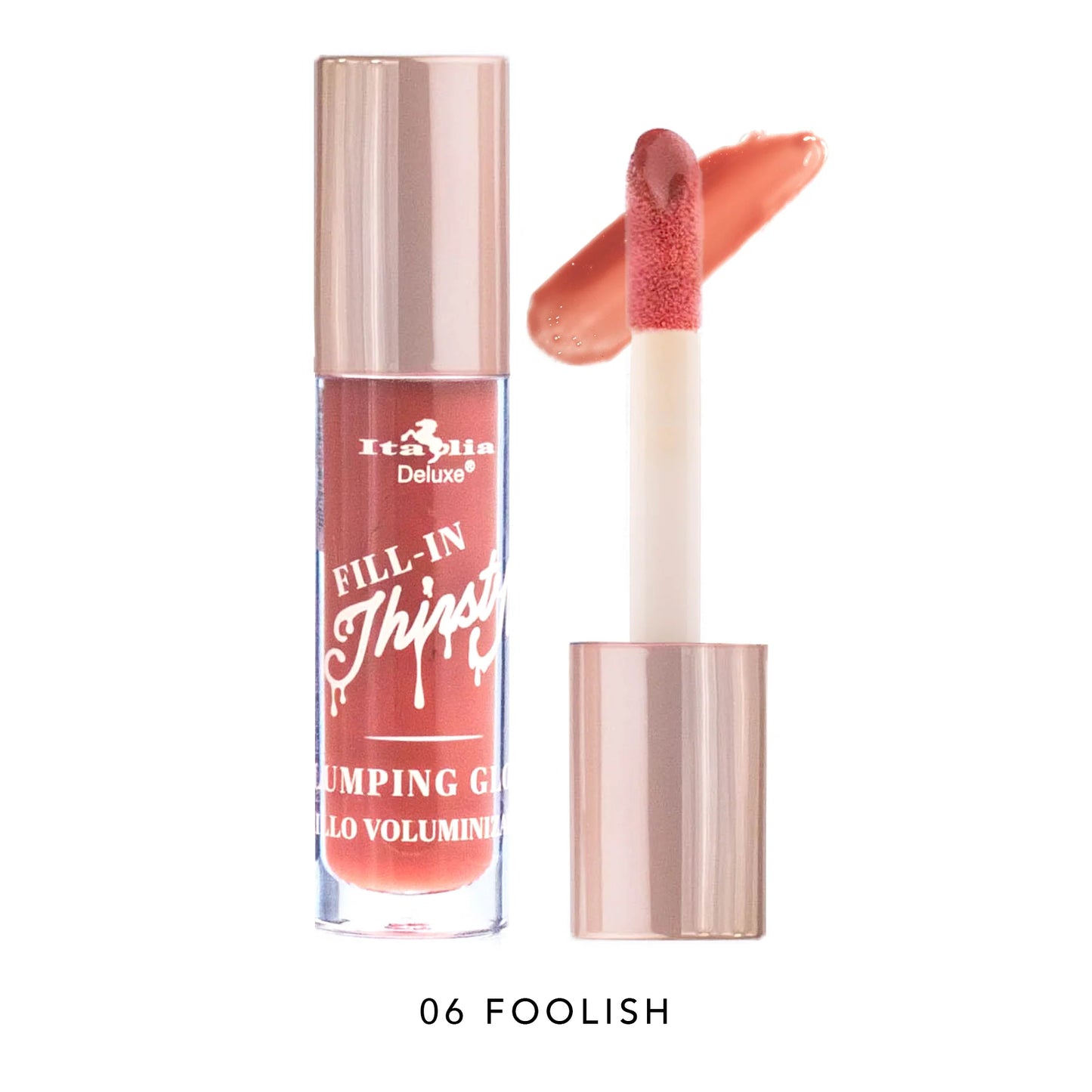 Italia Deluxe 'Fill-In Thirsty' Plumping LipGloss
