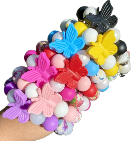 Butterfly 🦋 Beaded Wristlet