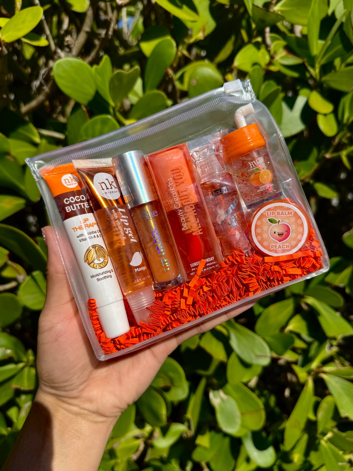 Cocoa, Mango 🥭 & Peach Bag