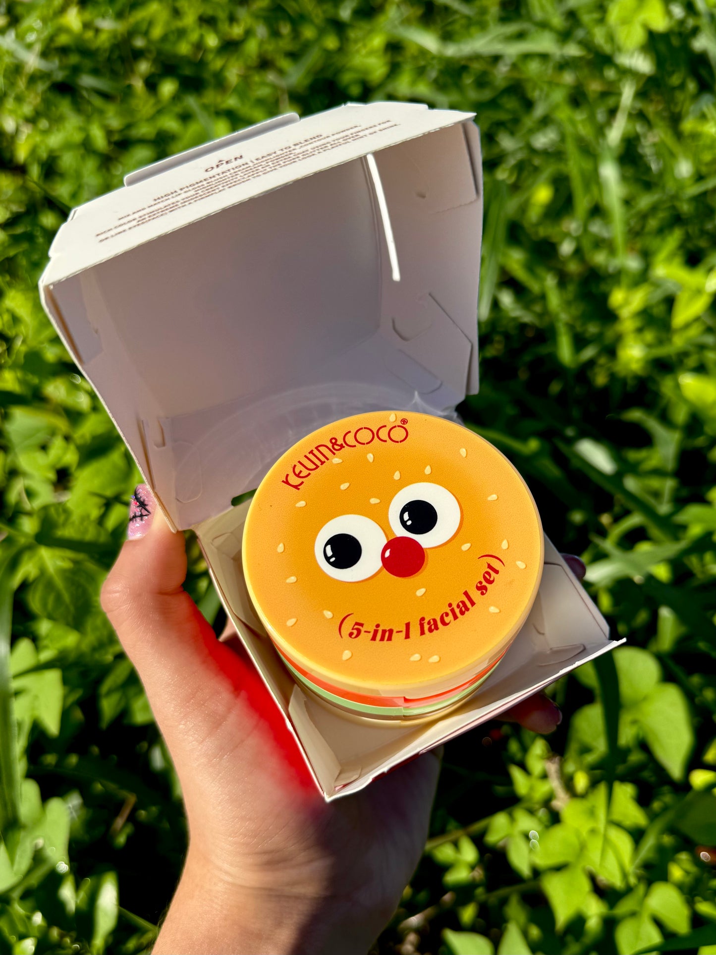 Kevin & Coco 'Burgerlicious Cheek Stack' 5-in-1 Facial Set