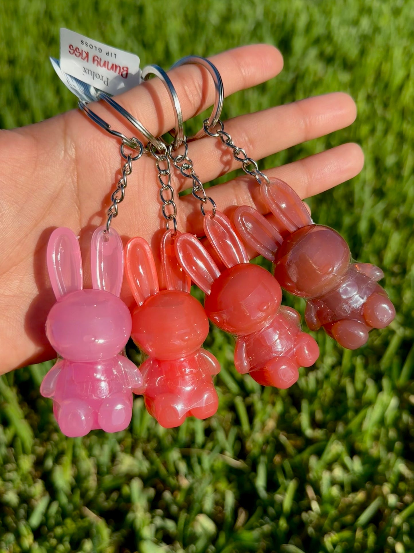 Prolux 'Bunny Kiss' Keychain LipGloss