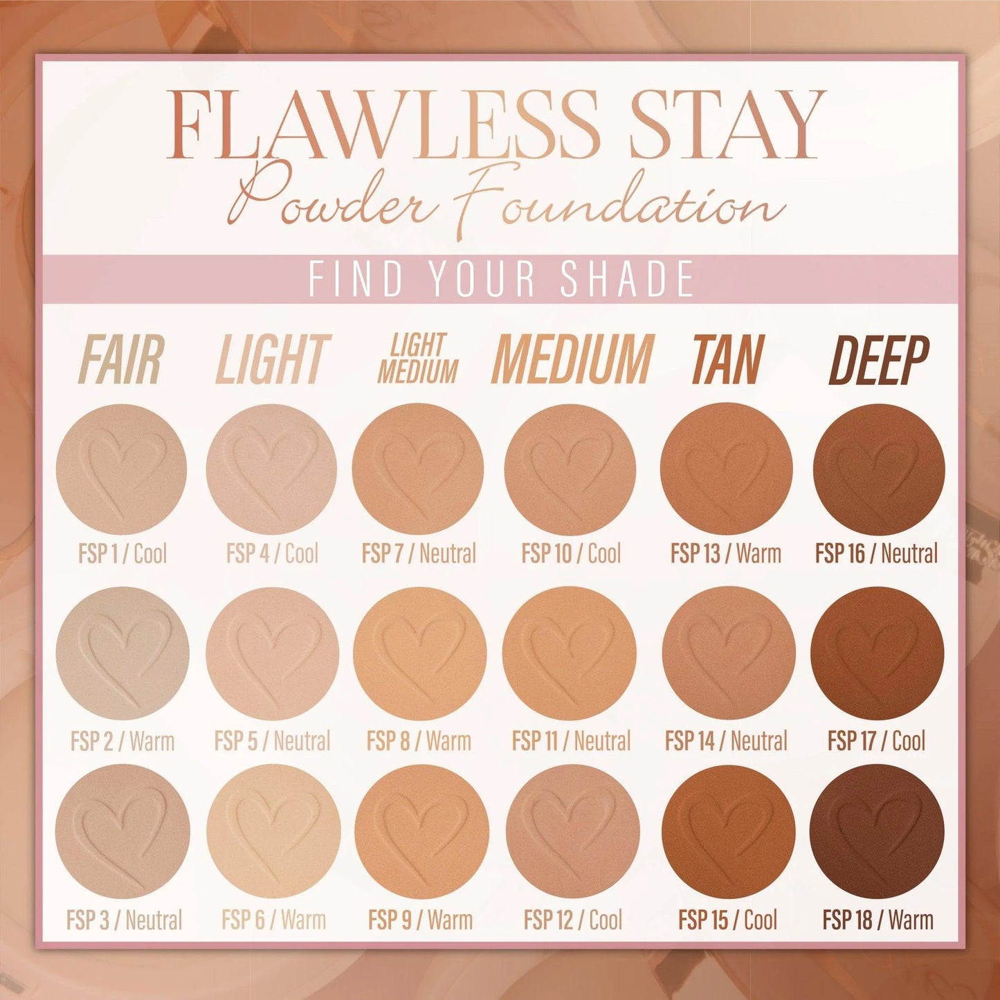 Beauty Creations 'Flawless Stay' Powder Foundation