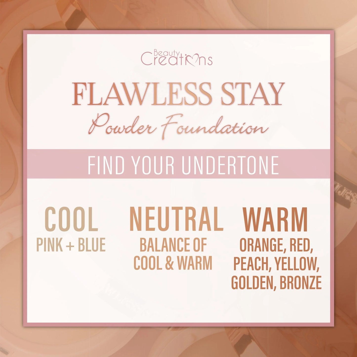 Beauty Creations 'Flawless Stay' Powder Foundation