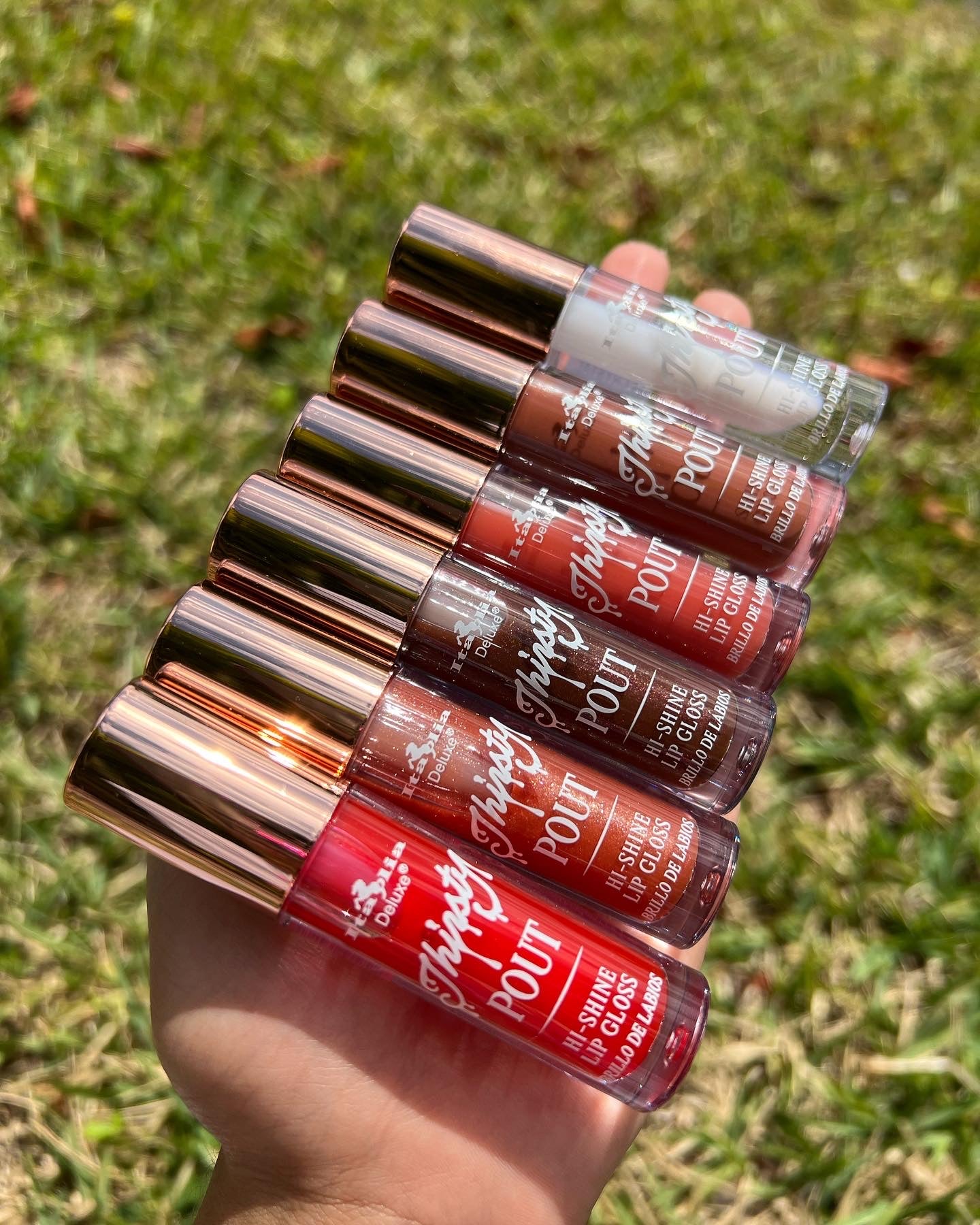 Italia Deluxe 'Thirsty Pout' Hi-Shine LipGloss